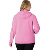 image:imageJUST MY SIZE womens Just My Size Zipup Fleece Womens Hoodie Ecosmart Hooded Sweatshirt Plus SizeSpirited Pink