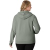 image:imageJUST MY SIZE womens Just My Size Zipup Fleece Womens Hoodie Ecosmart Hooded Sweatshirt Plus SizeStonewashed Green