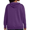 image:imageJUST MY SIZE womens Just My Size Zipup Fleece Womens Hoodie Ecosmart Hooded Sweatshirt Plus SizeViolet Splendor Heather