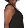image:imageJUST My Size Womens Just My Size Womens Size Cotton Jersey Shirttail Tank Top Plus Sleeveless ShirtsBlack