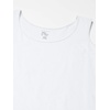 image:imageJUST My Size Womens Just My Size Womens Size Cotton Jersey Shirttail Tank Top Plus Sleeveless ShirtsWhite