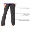 image:imageJUST My Size Womens Plus Size EcoSmart SweatpantsSlate Heather