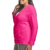 image:imageJust My Size Womens Full Zip Jersey HoodieAmaranth