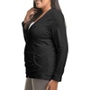 image:imageJust My Size Womens Full Zip Jersey HoodieBlack