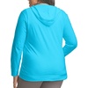 image:imageJust My Size Womens Full Zip Jersey HoodieProcess Blue