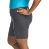 image:imageJust My Size Womens Stretch Jersey Bike Shorts Plus Size PullOn Bike ShortsCharcoal Heather
