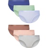 image:imageHanes Girls Period Underwear Hipsters Boxer Briefs Boyshorts 4 or 6 Pack Comfort Period Panties Moderate ProtectionPink  Misty Morning  Violet  Silver Opal  Celadon  Tan