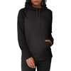 image:imageHanes Sport Womens Performance Fleece Pullover HoodieBlack SolidBlack Heather