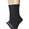 image:imageHanes Ultimate 6Pack Womens Lightweight Breathable Wicking Cool Comfort Crew SocksBlack