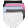image:imageHanes Womens Brief Underwear Stretch Brief Panties for Women Tagfree Underwear 5packWhiteGreyBluePinkBlack
