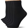 image:imageHanes Womens Crew Ankle amp No Show Socks 6 Pairs Cushioned Quarter Socks for Women Shoe Sizes 59 amp 812BlackBegonia Pink