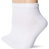 image:imageHanes Womens Crew Ankle amp No Show Socks 6 Pairs Cushioned Quarter Socks for Women Shoe Sizes 59 amp 812WhitePink
