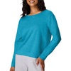 image:imageHanes Womens EcoSmart Fleece Sweatshirt for Women Soft Midweight  FullZip Hoodie Sweatshirt or 14 ZipBold Blue Heather