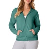 image:imageHanes Womens EcoSmart Fleece Sweatshirt for Women Soft Midweight  FullZip Hoodie Sweatshirt or 14 ZipSpanish Moss