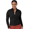 image:imageHanes Womens Jacket Moves FullZip Workout Jacket MoistureWicking Outwear Soft amp Stretchy Athletic Wear for WomenBlack