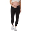 image:imageHanes Womens Maternity 78 Leggings Stretch amp Recover Pregnancy Leggings with Foldable Waistband 25 InseamBlack