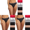image:imageHanes Womens Originals Thong Panties Breathable Stretch Cotton Underwear Assorted 6packBasic Color Mix