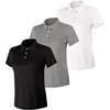 Black/White/Gray - 3 Pack