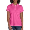 image:imageHanes womens Performance Polo Single or 3Pack Sport Cool DRI MoistureWicking Polo Shirt 40 UPF ProtectionWow Pink