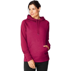 image:imageHanes Sport Womens Performance Fleece Pullover HoodieFresh Berry SolidFresh Berry Heather