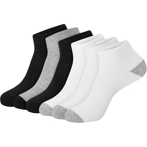 image:imageHanes Womens 6Pair Comfort Fit No Show SocksAssorted Black  White  6 Pack