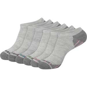 image:imageHanes Womens 6Pair Comfort Fit No Show SocksBlack
