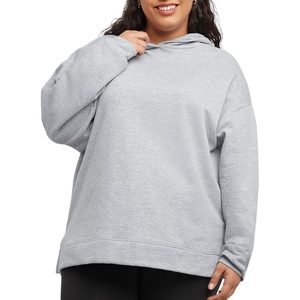 image:imageHanes Womens Ecosmart Fleece Hoodie Midweight Sweatshirt for Women Kanga PocketLight Steel