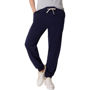 image:imageHanes Womens Essentials Cotton Joggers Jersey Drawstring Pants for WomenAthletic Navy