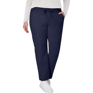 image:imageHanes Womens French Terry Pants Pocket Lounge Pants for Women LighterThanFleece Loungewear 31Navy