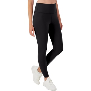 image:imageHanes Womens Leggings Clothing Moves 78 Soft Leggings with Pocket Moisture Wicking Womens Clothing Pants 25 InseamBlack