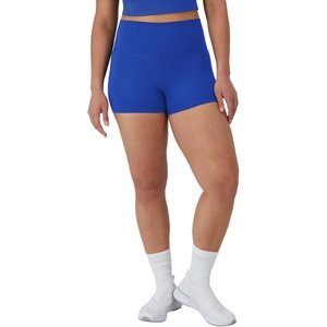 image:imageHanes Womens Moves Bike Shorts Soft amp Stretchy Workout Shorts with Interior Pocket MoistureWicking 3 Or 7 InseamDeep Royal