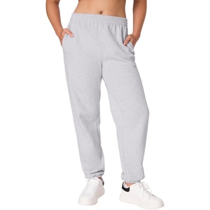 image:imageHanes Womens Originals Midweight Fleece Joggers Sweatpants with Pockets 30 PlusLight Steel