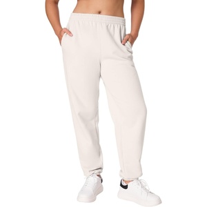 image:imageHanes Womens Originals Midweight Fleece Joggers Sweatpants with Pockets 30 PlusNatural