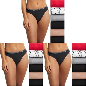 image:imageHanes Womens Originals Thong Panties Breathable Stretch Cotton Underwear Assorted 6packBasic Color Mix