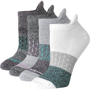 image:imageHanes Womens Socks 4pack Absolute Active Cushioned Moisturewicking Best Womens Socks Crew Ankle and No ShowPinkTurquoise