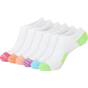 image:imageHanes Womens Socks Lightweight Breathable Socks No Show and Super No Show 6PackWhite Assorted