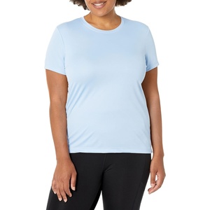 image:imageHanes Womens Sport Performance TShirt Cool Dri Short Sleeve Tee Moisture WickingLight Blue