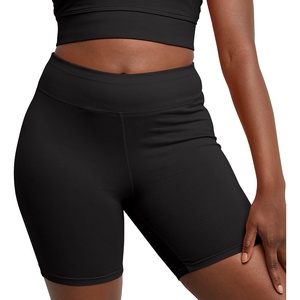 image:imageHanes Womens Stretch Jersey Bike Shorts Womens Cotton Sports Shorts 7 InseamBlack