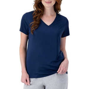 image:imageHanes Womens TShirt 5Pack Sport Cool Dri VNeck Performance Tees MoistureWicking Sun ProtectionNavy  1 Pack