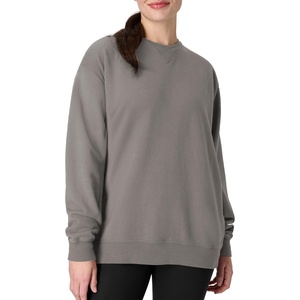 image:imageHanes mens Comfortwash Garment Dyed SweatshirtConcrete Gray