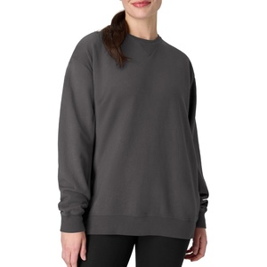 image:imageHanes mens Comfortwash Garment Dyed SweatshirtNew Railroad Gray