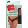 image:imageHanes Womens Maternity Light Leak Hipster Underwear Under the Belly Pregnancy amp Post Partum Panty 2pkMauve NoirBlack