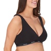 image:imageHanes Womens Maternity Nursing Bra Lounge Nursing Bralette MoistureWicking Odor ProtectionBlack