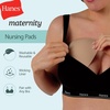 image:imageHanes Womens Maternity Reusable Nursing Pads 4Pack Light Leak Protection MoistureWicking One Size Fits All