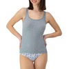 image:imageHanes Womens Originals Ribbed Tank Pack Soft Cotton Rib Tank Tops for Women 4PackWhiteWhiteBlackConcrete