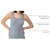 image:imageHanes Womens Originals Ribbed Tank Pack Soft Cotton Rib Tank Tops for Women 4PackWhiteWhiteBlackConcrete