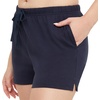 image:imageHanes Womens Originals Shorts Cotton Jersey Shorts Gym Shorts for Women 25 PlusAthletic Navy