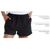 image:imageHanes Womens Originals Shorts Cotton Jersey Shorts Gym Shorts for Women 25 PlusBlack