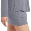 image:imageHanes Womens Originals TriBlend LongSleeve TShirt Crewneck Tee for Women Relaxed Fit Plus SizesAthletic Navy Pe Heather