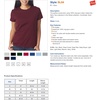 image:imageHanes Womens PerfectT Crewneck TShirt Lightweight Cotton Short Sleeve Tee for WomenAsh